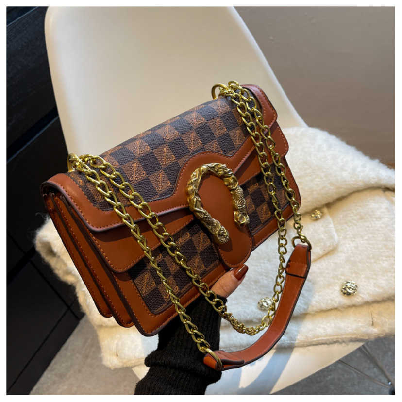 High Quality Design Bags Single-shoulder women's cross-body small square multi-layer chain bag red 49%off Factory Handbag Purse for Women, Dark brown
High Quality Design Bags Single-shoulder women's cross-body small square multi-layer chain bag red 49%off Factory Handbag Purse for Women, Dark brown