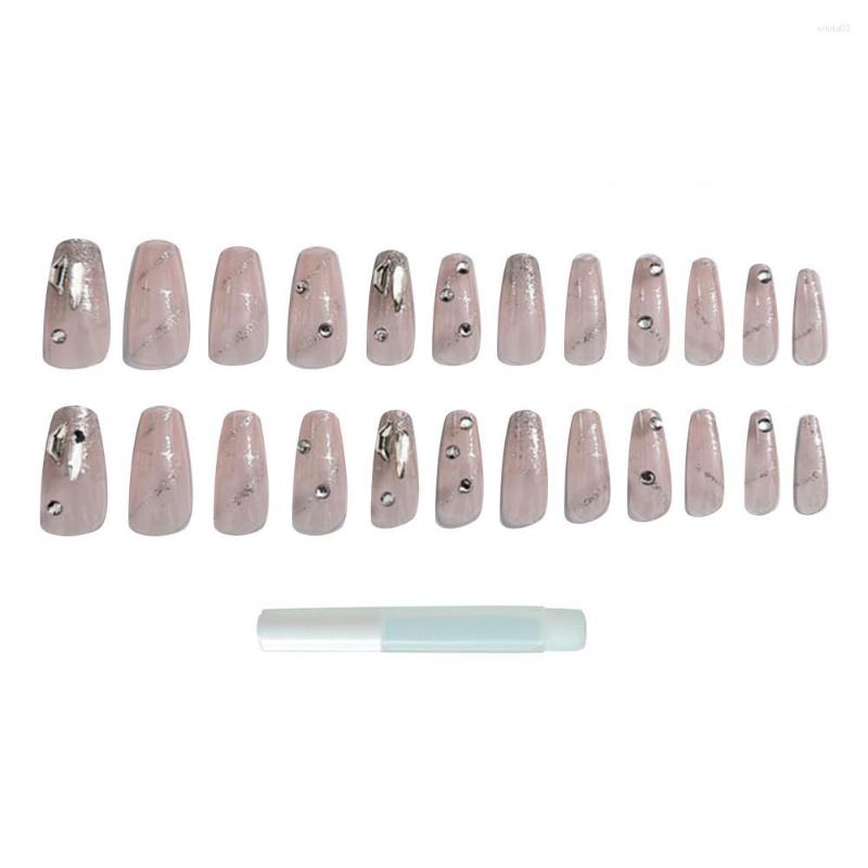 False Nails DIY Long Lasting Nude Detachable Shiny Faux Diamond Artificial Nail Salon Supply
False Nails DIY Long Lasting Nude Detachable Shiny Faux Diamond Artificial Nail Salon Supply