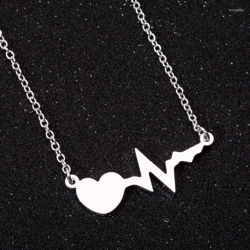 Choker WANGAIYAO2023 Fashion Stainless Steel Heartbeat Necklace Female Personality Creative Love Ladies Item Jewelry Holiday Gifts
Choker WANGAIYAO2023 Fashion Stainless Steel Heartbeat Necklace Female Personality Creative Love Ladies Item Jewelry Holiday Gifts