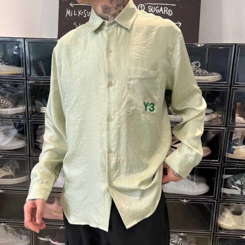 Flannel Shirt designer Shirts Fashion Letter Print Tencel Satin Casual Shirt Loose Men and Women Couple Long Sleeve Thin Button Cardigan oversize 3XL tops, Khaki
Flannel Shirt designer Shirts Fashion Letter Print Tencel Satin Casual Shirt Loose Men and Women Couple Long Sleeve Thin Button Cardigan oversize 3XL tops, Khaki