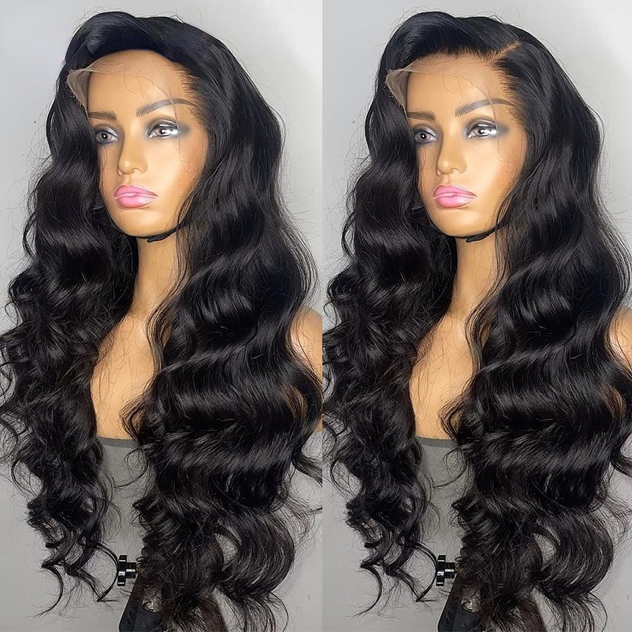 Cynosure HD Transparent Lace Front Human Hair Wigs PrePlucked Brazilian Body Wave Lace Frontal Wig With Baby Hair For Women, Black
Cynosure HD Transparent Lace Front Human Hair Wigs PrePlucked Brazilian Body Wave Lace Frontal Wig With Baby Hair For Women, Black