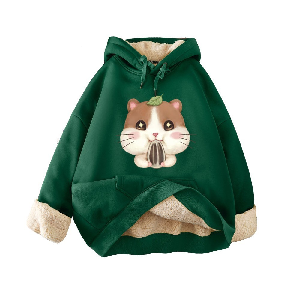 Women s Hoodies Sweatshirts Lamb Wool Sweatshirt Women Velvet Female Pullover Autumn Winter Cartoon Nut Squirrel Student With Cap Warm Hooded Coat 230217, 07
Women s Hoodies Sweatshirts Lamb Wool Sweatshirt Women Velvet Female Pullover Autumn Winter Cartoon Nut Squirrel Student With Cap Warm Hooded Coat 230217, 07