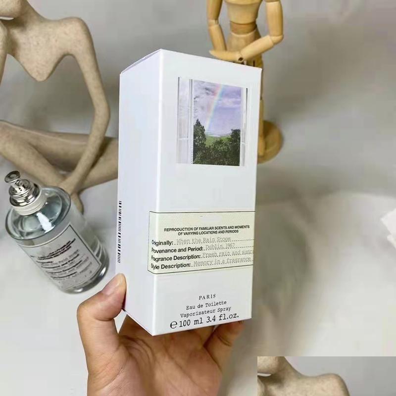 Perfume Bottle Pers Woman Man When The Rain Stops 100Ml Cologne Per Fragrance Long Lasting Smell Original Spray Rop Delivery Health Dhjid
Perfume Bottle Pers Woman Man When The Rain Stops 100Ml Cologne Per Fragrance Long Lasting Smell Original Spray Rop Delivery Health Dhjid