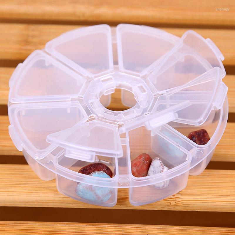 Jewelry Pouches 1Pcs 8 Slots Beads Container Storage Box Case Organizer Display Findings Makeup Clear Round Rangement Maquillage
Jewelry Pouches 1Pcs 8 Slots Beads Container Storage Box Case Organizer Display Findings Makeup Clear Round Rangement Maquillage
