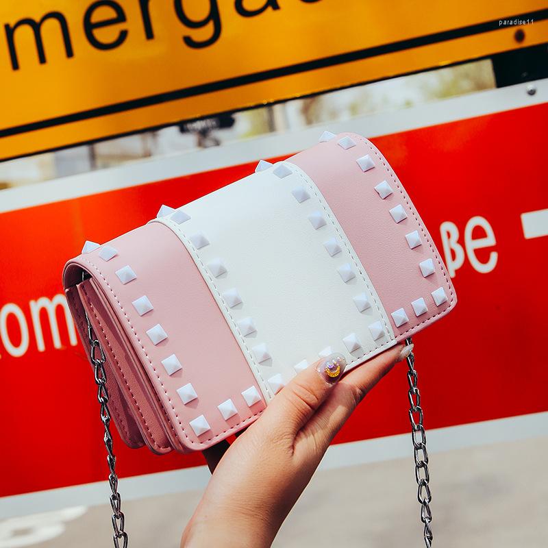 Evening Bags Stripe Rivet Small Party Bag Summer Wild Chain Shoulder Messenger Elegant Pink Women's, Black
Evening Bags Stripe Rivet Small Party Bag Summer Wild Chain Shoulder Messenger Elegant Pink Women's, Black