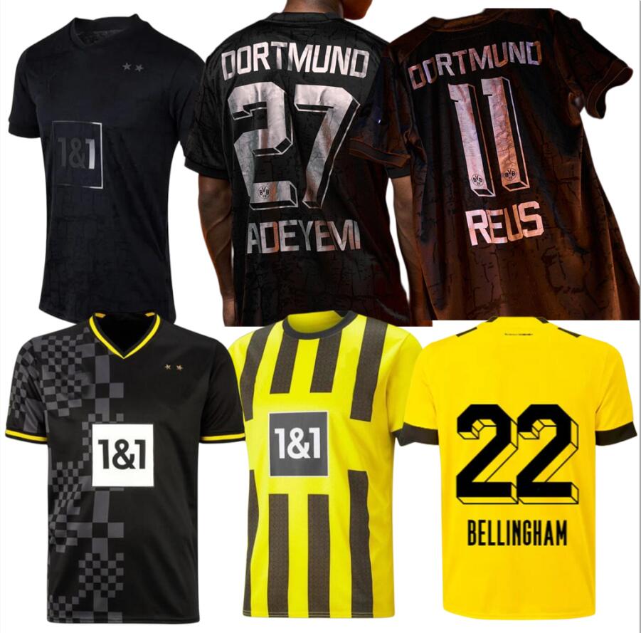 HALLER soccer jerseys 22 23 football shirt REUS DORTMUND NEONGELB BELLINGHAM HUMMELS BRANDT men maillot de foot 2022 2023 tops All black special
HALLER soccer jerseys 22 23 football shirt REUS DORTMUND NEONGELB BELLINGHAM HUMMELS BRANDT men maillot de foot 2022 2023 tops All black special