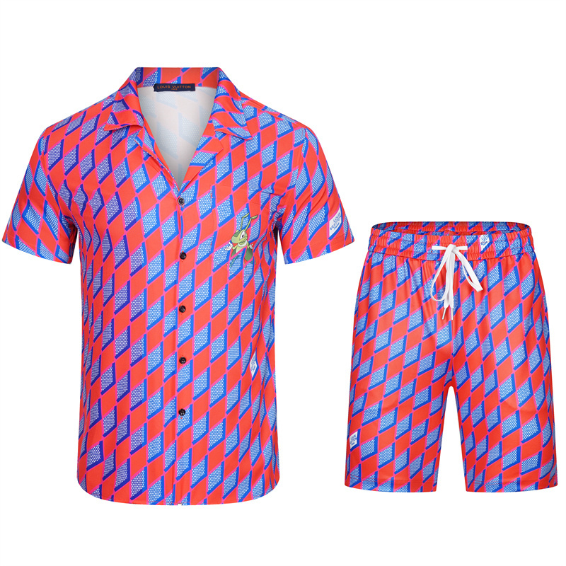 Men's Shorts Summer Short-sleeved T-shirt Men's Gradient Suit Set With Handsome Clothes Trend Tide BrandMen's 008
Men's Shorts Summer Short-sleeved T-shirt Men's Gradient Suit Set With Handsome Clothes Trend Tide BrandMen's 008