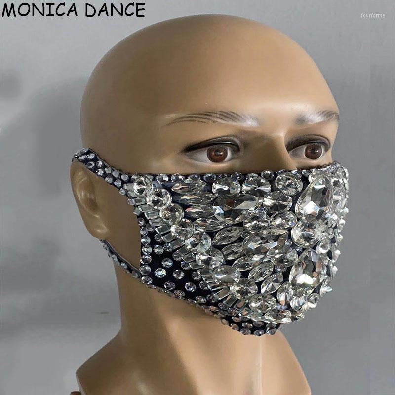 Stage Wear Pearl Rhinestones Mask Male Female Accessories Halloween Party Show Masked Singer Dancer Catwalk Performance Costume
Stage Wear Pearl Rhinestones Mask Male Female Accessories Halloween Party Show Masked Singer Dancer Catwalk Performance Costume