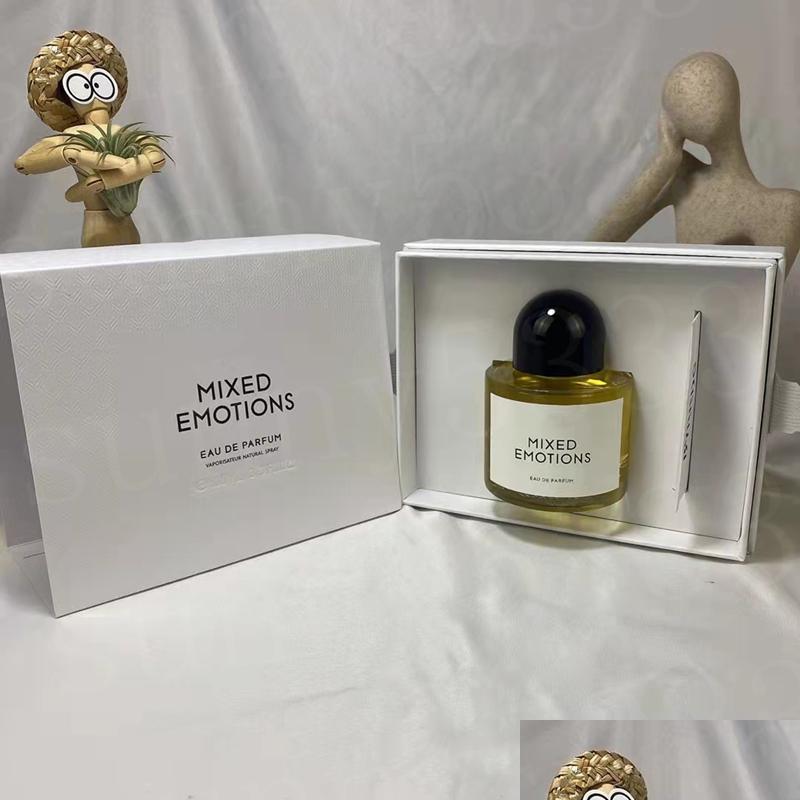 Perfume Bottle Byredo Per Mixed Emotions Parfum Classic Fragrance Spray 100Ml For Women Men Long Lasting Time Drop Delivery Health B Dhuld
Perfume Bottle Byredo Per Mixed Emotions Parfum Classic Fragrance Spray 100Ml For Women Men Long Lasting Time Drop Delivery Health B Dhuld