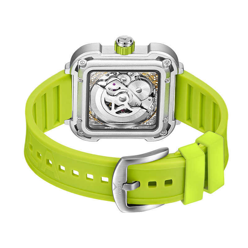 Wrist watch Fashion Men's Hollow Fully Automatic es Luxury Silicone Tape Waterproof Clock
Wrist watch Fashion Men's Hollow Fully Automatic es Luxury Silicone Tape Waterproof Clock
