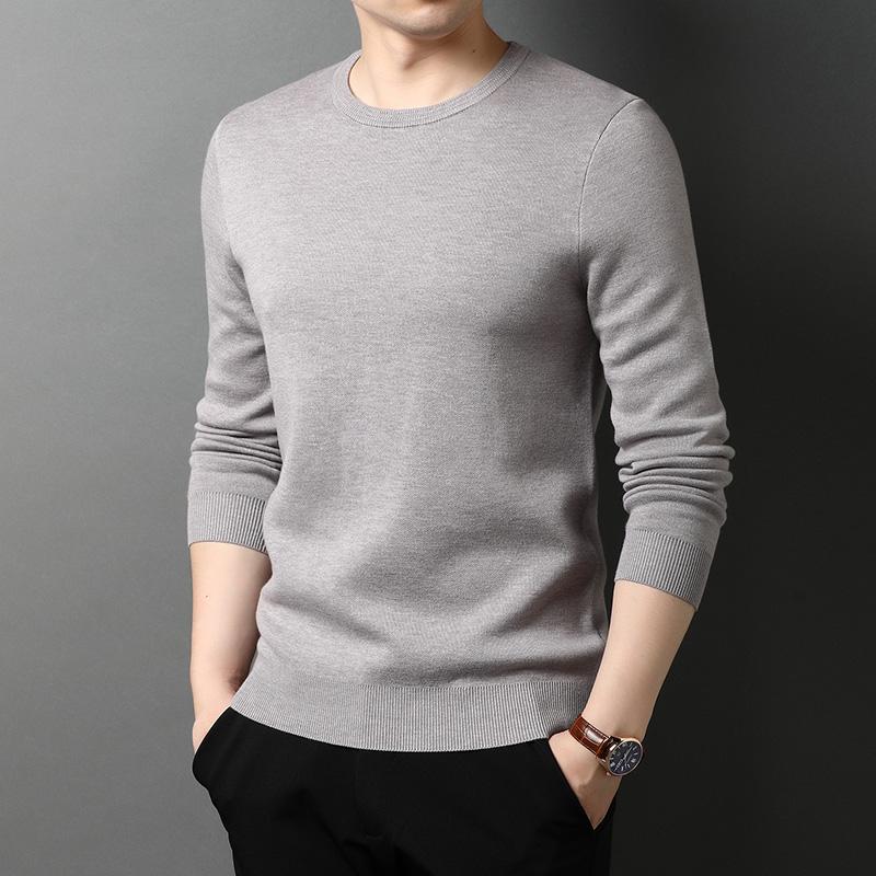 Men's Sweaters 2023 Spring And Autumn Round Neck Solid Color Sweater Men Knitwear Zde2802, 01
Men's Sweaters 2023 Spring And Autumn Round Neck Solid Color Sweater Men Knitwear Zde2802, 01