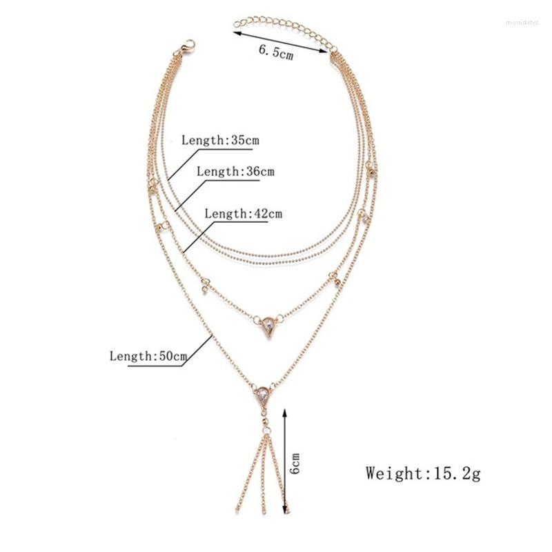 Chains Women's Geometric Necklace Jewelry Gold Color Simple Korean High Quality Metal Multilayer Fashion Wholesale
Chains Women's Geometric Necklace Jewelry Gold Color Simple Korean High Quality Metal Multilayer Fashion Wholesale