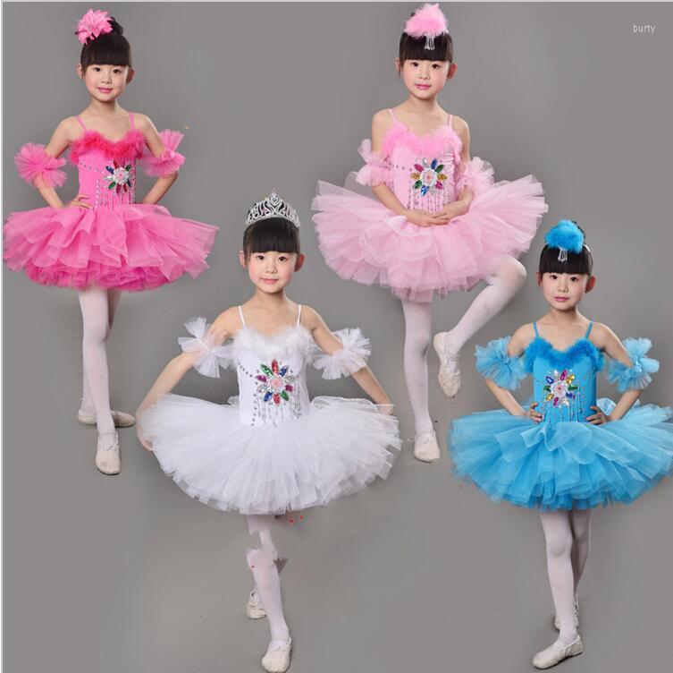 Stage Wear Multi-color Swan Lake Ballet Costumes Sequin Feather Dress For Children Dancewear Girls Dance Costume, Blue
Stage Wear Multi-color Swan Lake Ballet Costumes Sequin Feather Dress For Children Dancewear Girls Dance Costume, Blue