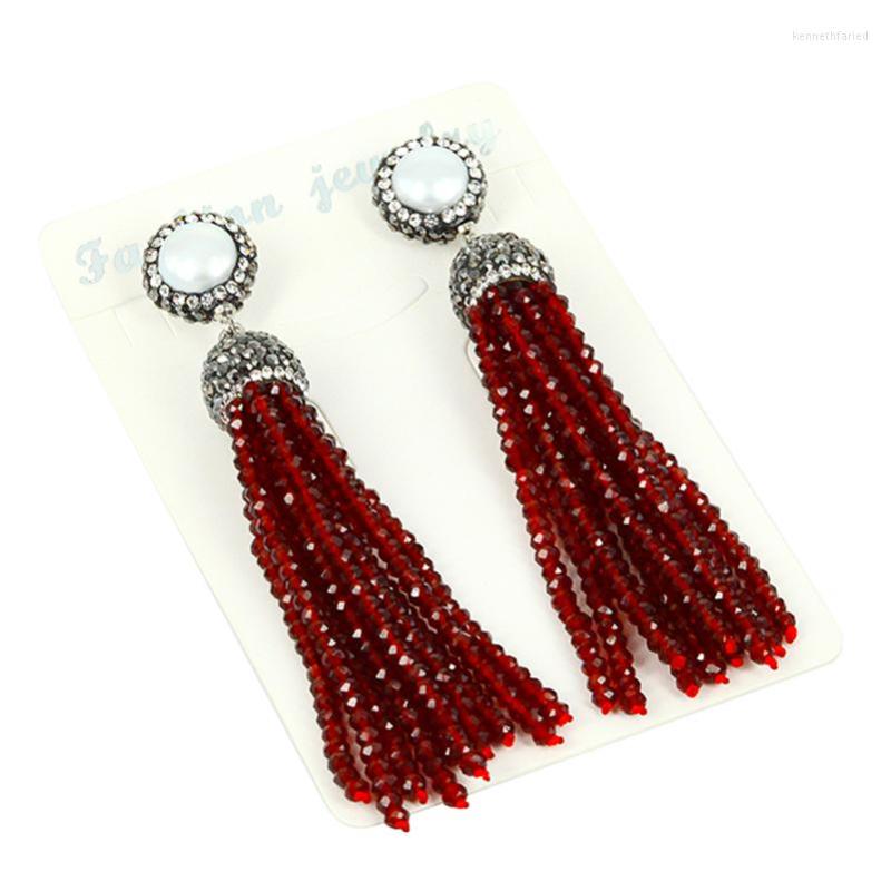 Dangle Earrings 9 Colors Trendy Bohemia Tassel Drop Statement For Women Charm Pearl Pendant Rhinestone Cap Earring Jewelry
Dangle Earrings 9 Colors Trendy Bohemia Tassel Drop Statement For Women Charm Pearl Pendant Rhinestone Cap Earring Jewelry