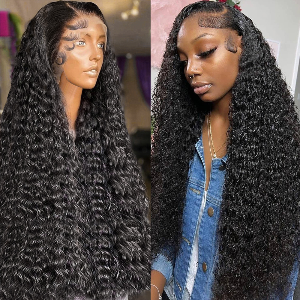CEXXY Water Wave Lace Front Wigs For Women Pre Plucked With Baby Hair Curly Human Hair Wigs Deep Wave Frontal Lace Closure, Black
CEXXY Water Wave Lace Front Wigs For Women Pre Plucked With Baby Hair Curly Human Hair Wigs Deep Wave Frontal Lace Closure, Black
