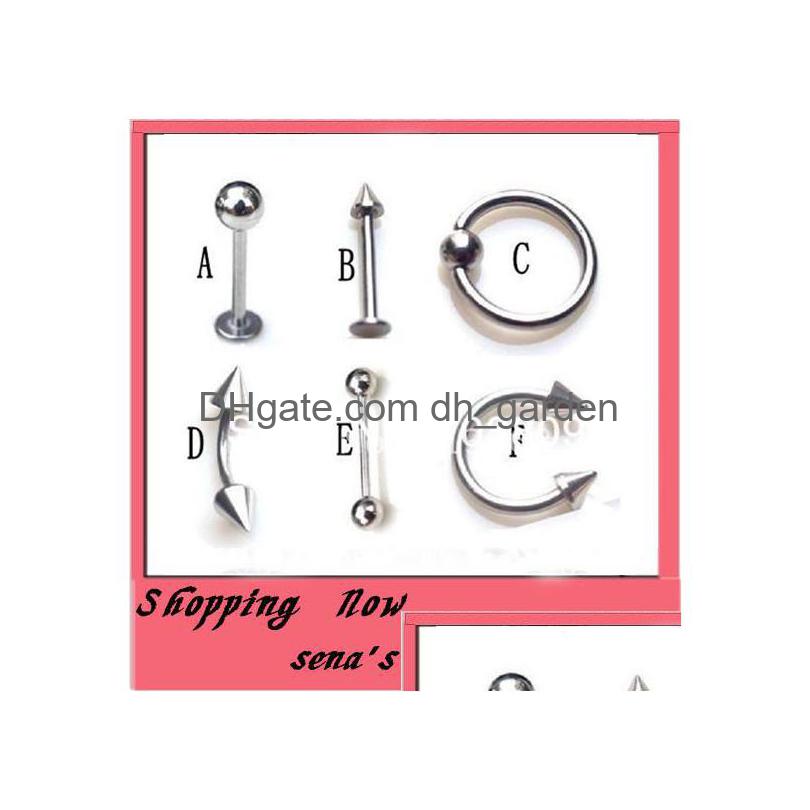 Labret Lip Piercing Jewelry Wholesales 300Pcs/Lot Mix 6 Stylebody Nose Ring Labret Drop Delivery Body Dhgarden Dheqe
Labret Lip Piercing Jewelry Wholesales 300Pcs/Lot Mix 6 Stylebody Nose Ring Labret Drop Delivery Body Dhgarden Dheqe