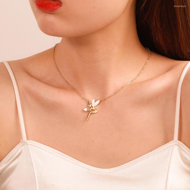 Pendant Necklaces Fashion Simple Exquisite Sweet Ins Style Angel Necklace Female Niche Design Sense Clavicle Choker For Women Jewelry
Pendant Necklaces Fashion Simple Exquisite Sweet Ins Style Angel Necklace Female Niche Design Sense Clavicle Choker For Women Jewelry