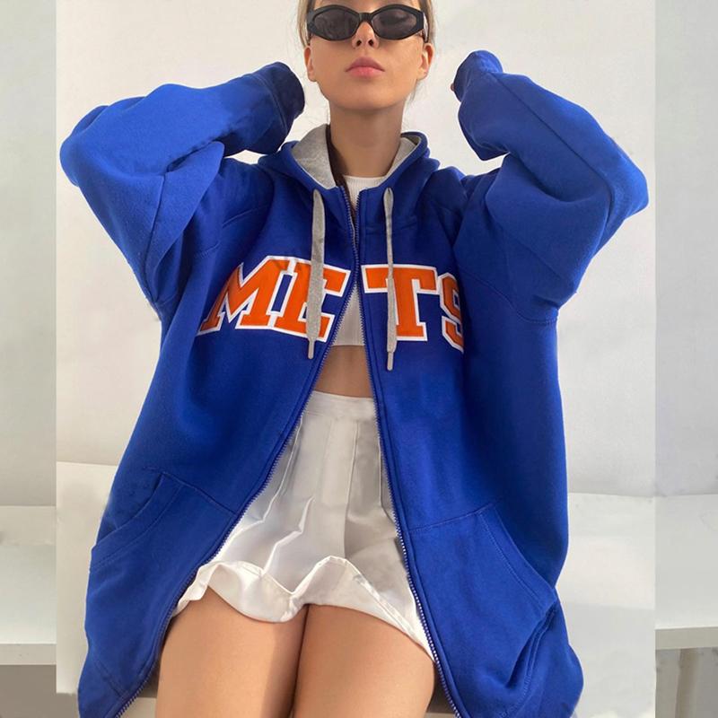 Women's Hoodies & Sweatshirts Women Hoodie Harajuku Version Loose Oversized Long-sleeved Hooded Sweatshirt Top Clothes Jacket Cardigan VeroW, Blue
Women's Hoodies & Sweatshirts Women Hoodie Harajuku Version Loose Oversized Long-sleeved Hooded Sweatshirt Top Clothes Jacket Cardigan VeroW, Blue