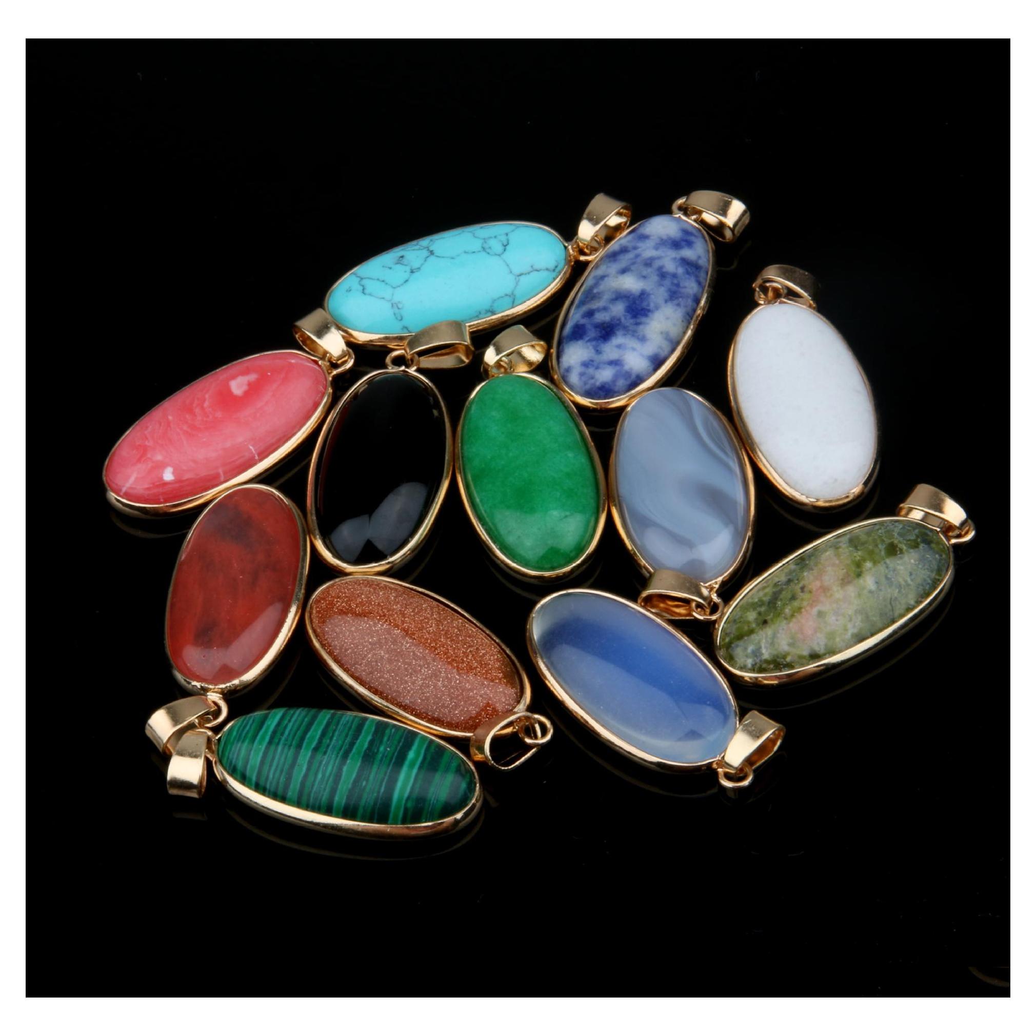 Pendant Necklaces Gold Oval Natural Stone Chakela Seven Chakras Reiki Healing Chakra Rose Quartz Crystal Pendo Charms For Necklace E Dhvcn
Pendant Necklaces Gold Oval Natural Stone Chakela Seven Chakras Reiki Healing Chakra Rose Quartz Crystal Pendo Charms For Necklace E Dhvcn