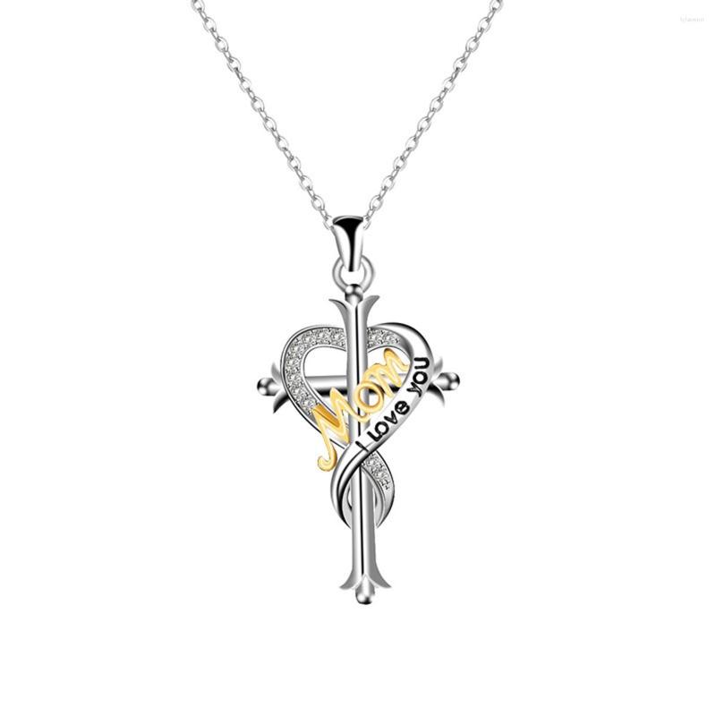 Pendant Necklaces 12Pcs Fashion Sweet I Love Mom Cross Necklace For Mother Day Jewelry T-171
Pendant Necklaces 12Pcs Fashion Sweet I Love Mom Cross Necklace For Mother Day Jewelry T-171
