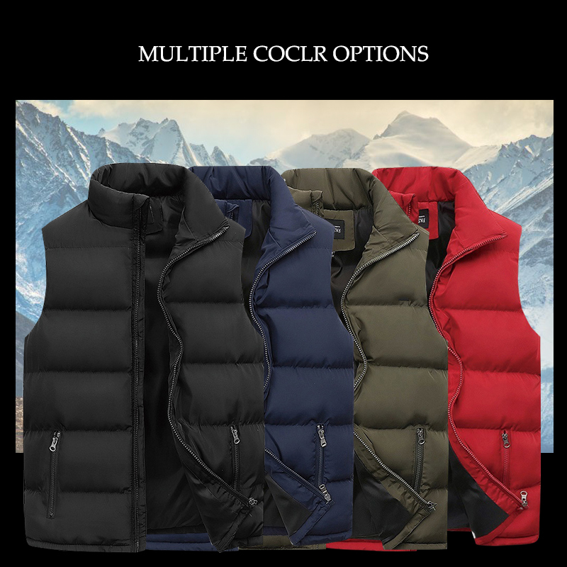 Men's Vests Classial Men's Jacket Sleeveless Male Turtleneck Vest Autumn Winter Warm Casual Daily Zipper Solid Waistcoat Gilet Plus Size 230217, Black
Men's Vests Classial Men's Jacket Sleeveless Male Turtleneck Vest Autumn Winter Warm Casual Daily Zipper Solid Waistcoat Gilet Plus Size 230217, Black
