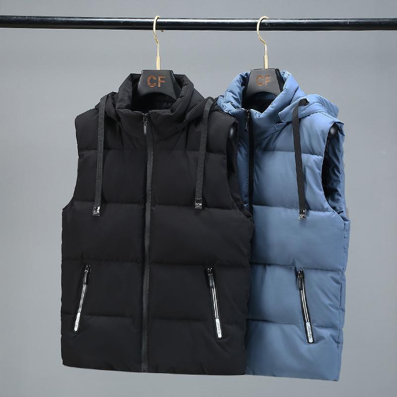 Men's Vests Autumn Winter Vest Wear On Both Sides Plus Size 4XL Waistcoat Men Camouflage Sleeveless Jackets Warm Parkas Big Pocket, Black
Men's Vests Autumn Winter Vest Wear On Both Sides Plus Size 4XL Waistcoat Men Camouflage Sleeveless Jackets Warm Parkas Big Pocket, Black