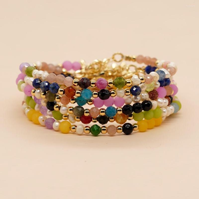 Strand Vlen Natural Stone Beads Bracelets Valentine's Day Gifts For Girl Friend Pearl Bracelet Women Jewelry Colorful Pulseras
Strand Vlen Natural Stone Beads Bracelets Valentine's Day Gifts For Girl Friend Pearl Bracelet Women Jewelry Colorful Pulseras