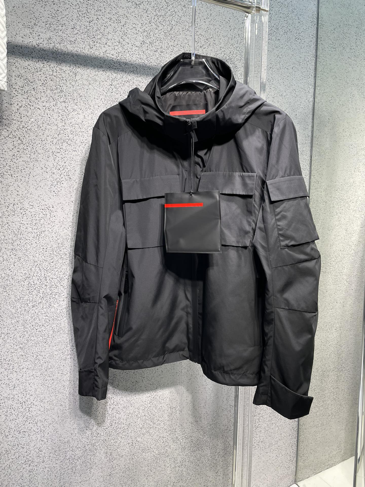 stylish jackets new multi designer pocket stitching top mens casual zipper jackets GKFY, Black
stylish jackets new multi designer pocket stitching top mens casual zipper jackets GKFY, Black