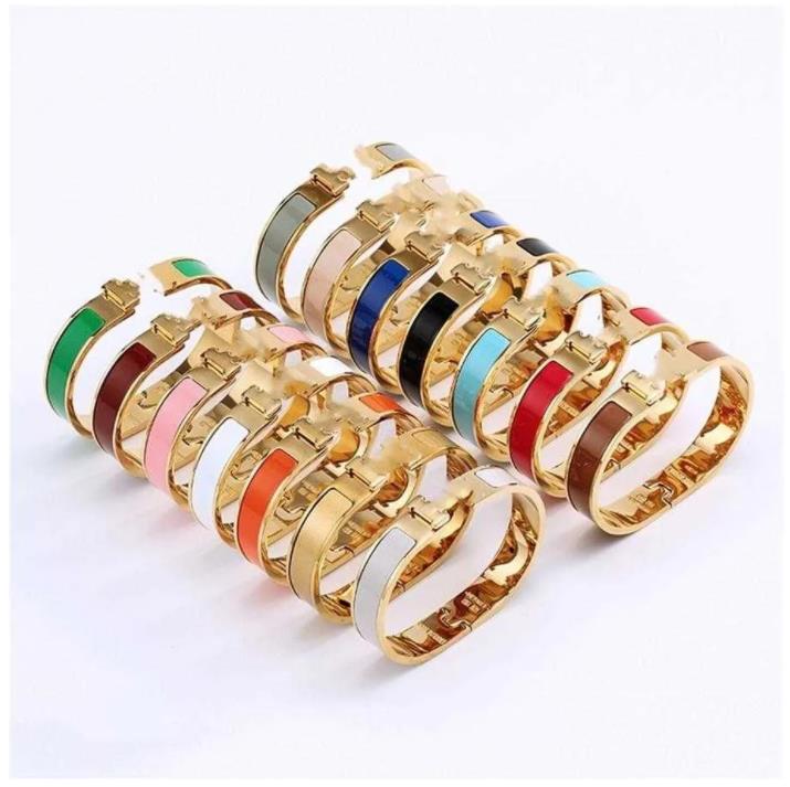 Tennis Bangle Designer H Bracelet Enamel Bangle Love jewelry Party Wedding Women Couple Hermeing Gift Multiple Colour Fashion Luxury 12mm
Tennis Bangle Designer H Bracelet Enamel Bangle Love jewelry Party Wedding Women Couple Hermeing Gift Multiple Colour Fashion Luxury 12mm