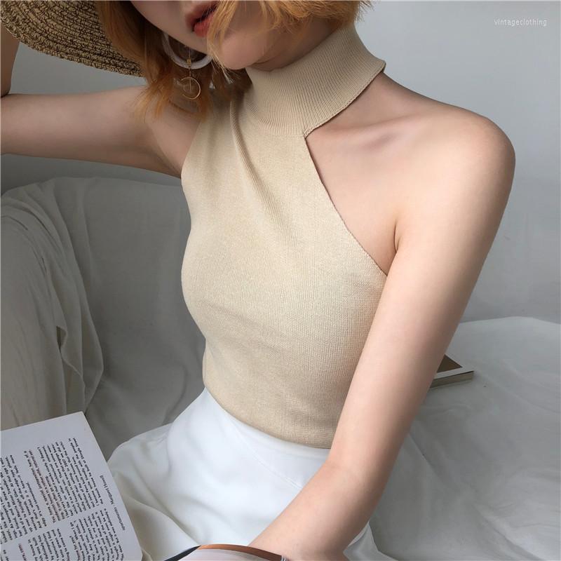 Women's Tanks Women Sexy Off Shoulder Knitted Sweater Pullovers Sleeveless Turtleneck Solid Female Jumper Black White Apricot Clothing
Women's Tanks Women Sexy Off Shoulder Knitted Sweater Pullovers Sleeveless Turtleneck Solid Female Jumper Black White Apricot Clothing
