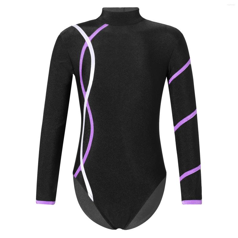 Stage Wear Kids Girls Dance Ballet Bodysuit Skating Sport Leotard Mock Neck Long Sleeve Keyhole Back Jumpsuit For Yoga Gymnastics, Green
Stage Wear Kids Girls Dance Ballet Bodysuit Skating Sport Leotard Mock Neck Long Sleeve Keyhole Back Jumpsuit For Yoga Gymnastics, Green