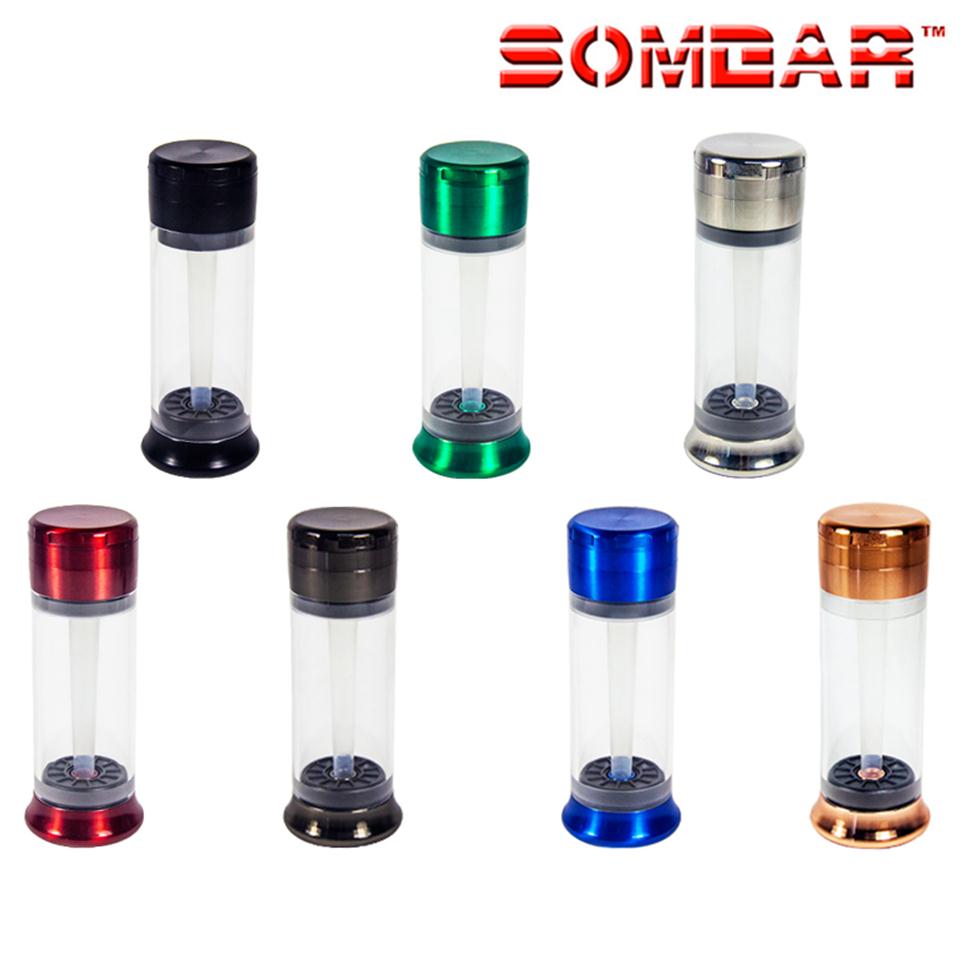 157x61x52mm Cigarette Grinder Integrated Smoking Roller All in One Metal Tobacco Tool Rolling Machine Cone Filler with 7 Colors192f
157x61x52mm Cigarette Grinder Integrated Smoking Roller All in One Metal Tobacco Tool Rolling Machine Cone Filler with 7 Colors192f
