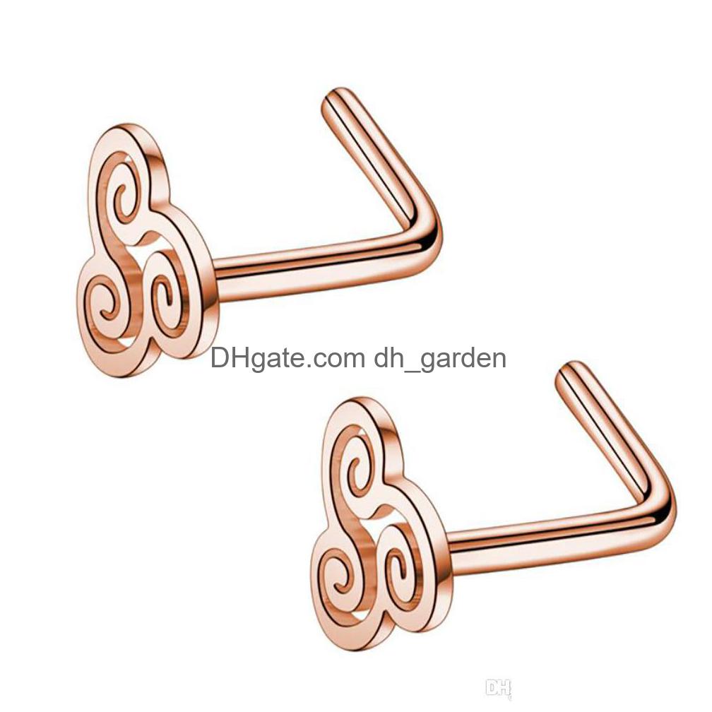 Nose Rings Studs 20G Surgical Steel Mix Color Stud L Shaped Piercing Jewelry Body Sprial Wholesales Drop Delivery Dhgarden Dha8B
Nose Rings Studs 20G Surgical Steel Mix Color Stud L Shaped Piercing Jewelry Body Sprial Wholesales Drop Delivery Dhgarden Dha8B