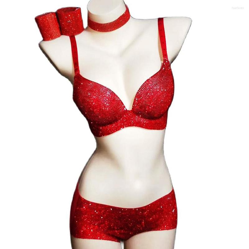 Stage Wear Glitter Diamonds Women Bra Shorts Bikini Sets Nightclub Leotard Singer Performance Outfits Jazz Dance Costumes, Gold
Stage Wear Glitter Diamonds Women Bra Shorts Bikini Sets Nightclub Leotard Singer Performance Outfits Jazz Dance Costumes, Gold