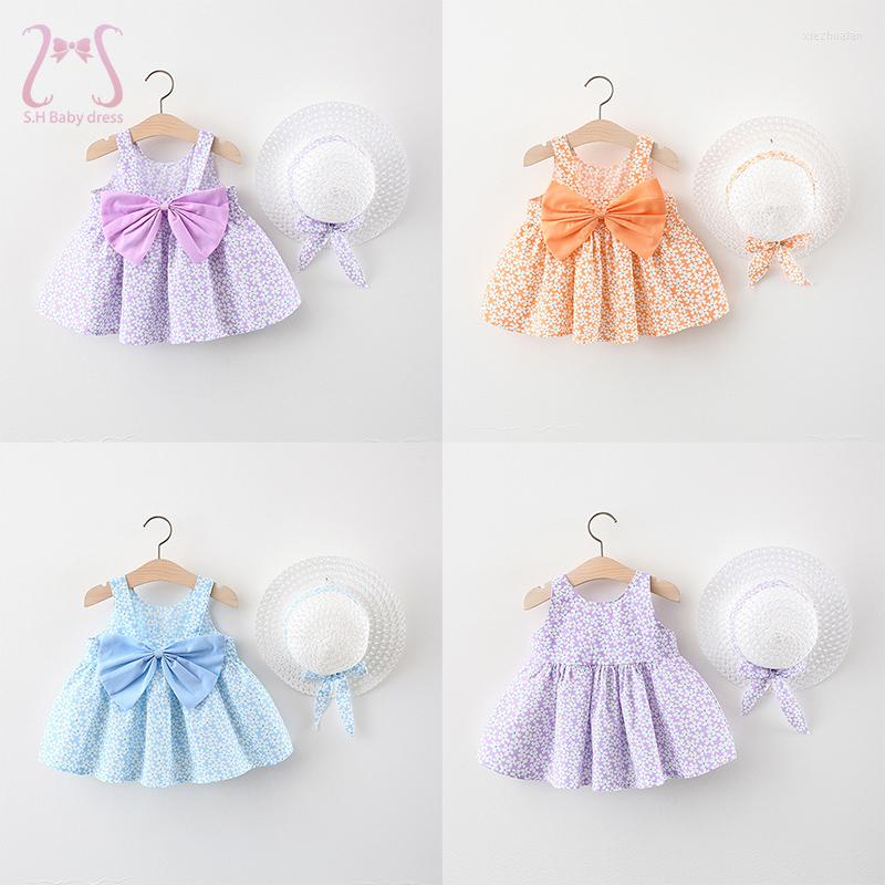 Girl Dresses 2Pcs/Set Summer For Girls Sweet Bow Flower Children Clothes Sleeveless Cotton Party Princess Toddler Kids Costume Hat, Blue
Girl Dresses 2Pcs/Set Summer For Girls Sweet Bow Flower Children Clothes Sleeveless Cotton Party Princess Toddler Kids Costume Hat, Blue