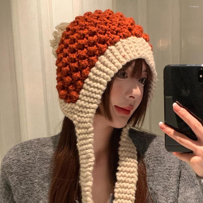 Berets Handmade Bag Cap Women's Autumn And Winter Warm Knitted Hat Woolen Fashion Face-Looking, Black
Berets Handmade Bag Cap Women's Autumn And Winter Warm Knitted Hat Woolen Fashion Face-Looking, Black