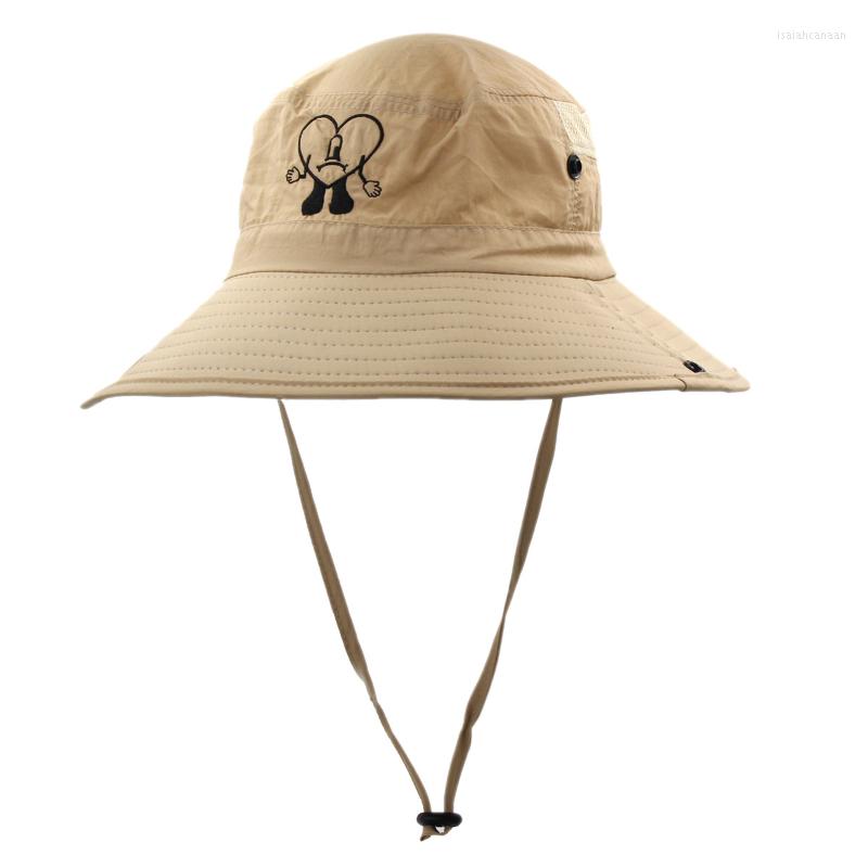 Berets Embroidered Waterproof Bucket Hats Summer Sunscreen Breathable Foldable Sun Hat Men's And Women's Sports, Black
Berets Embroidered Waterproof Bucket Hats Summer Sunscreen Breathable Foldable Sun Hat Men's And Women's Sports, Black