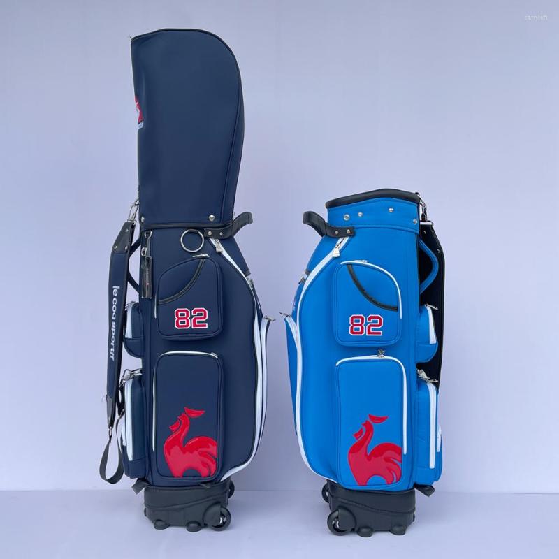 Duffel Bags French Rooster Golf Caddy Bag Durable Nylon Cloth With Wheeled Rod Men's And Women's Club, Blue
Duffel Bags French Rooster Golf Caddy Bag Durable Nylon Cloth With Wheeled Rod Men's And Women's Club, Blue