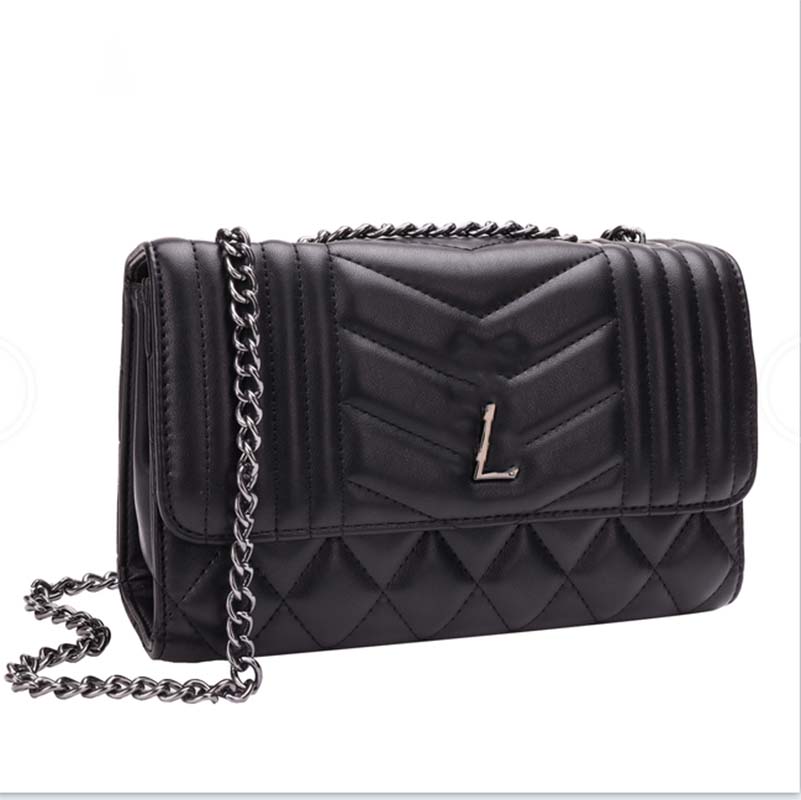classichandbagHigh quality chain wallet fashion clutch women's chain shoulder bag leather handbag eyelet card clip wallet messenger, Black
classichandbagHigh quality chain wallet fashion clutch women's chain shoulder bag leather handbag eyelet card clip wallet messenger, Black