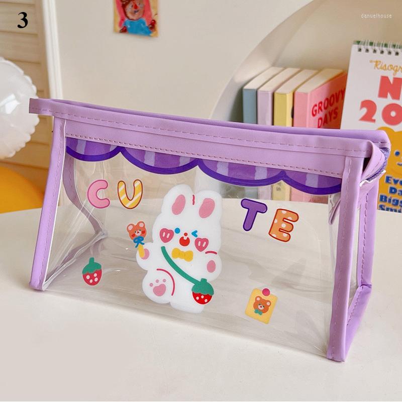 Cosmetic Bags Cartoon Cute Bag Female Waterproof Storage Bathroom Zipper Organizer PVC Clear Wash Transparent Pencil Case
Cosmetic Bags Cartoon Cute Bag Female Waterproof Storage Bathroom Zipper Organizer PVC Clear Wash Transparent Pencil Case