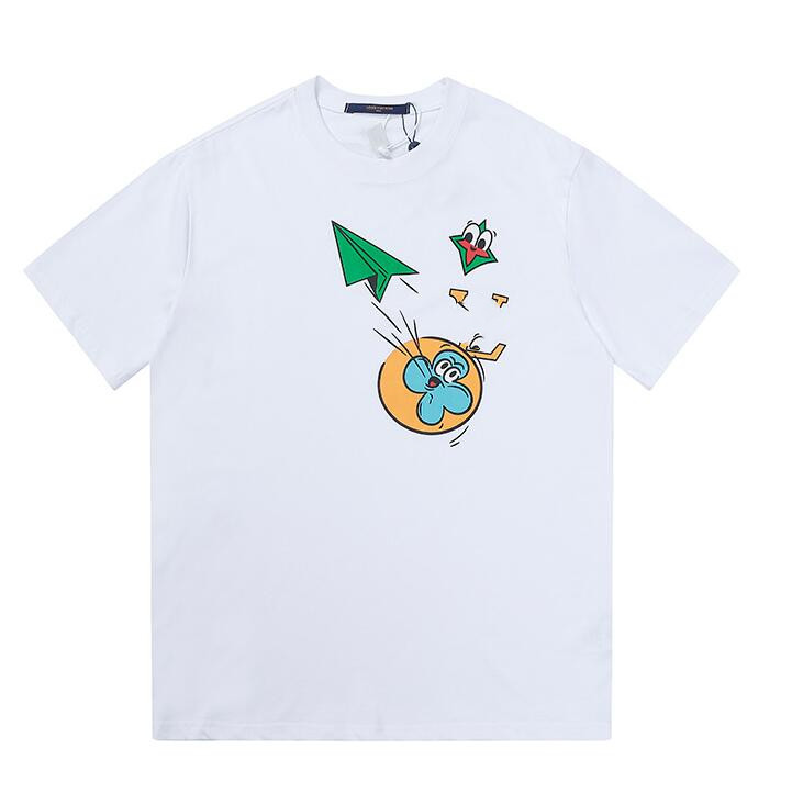 Cartoon print classical white designer t shirt summer white short sleeve men women tshirt tee mens clothes
Cartoon print classical white designer t shirt summer white short sleeve men women tshirt tee mens clothes