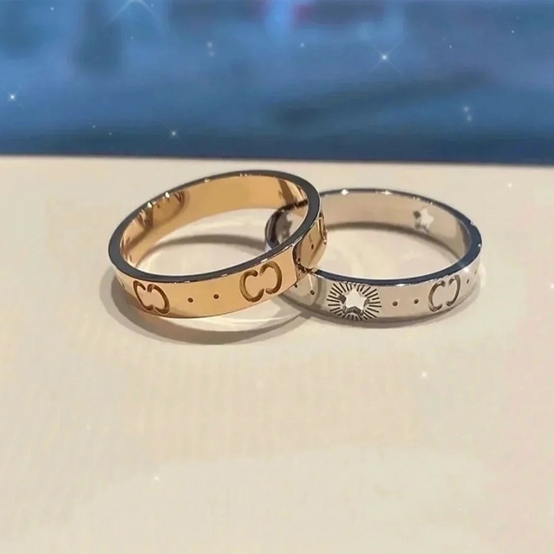 Hollow star shape promise rings metal romantic creative letters wedding couples bague homme lovers luxury silver plated gold color engagements rings E23
Hollow star shape promise rings metal romantic creative letters wedding couples bague homme lovers luxury silver plated gold color engagements rings E23