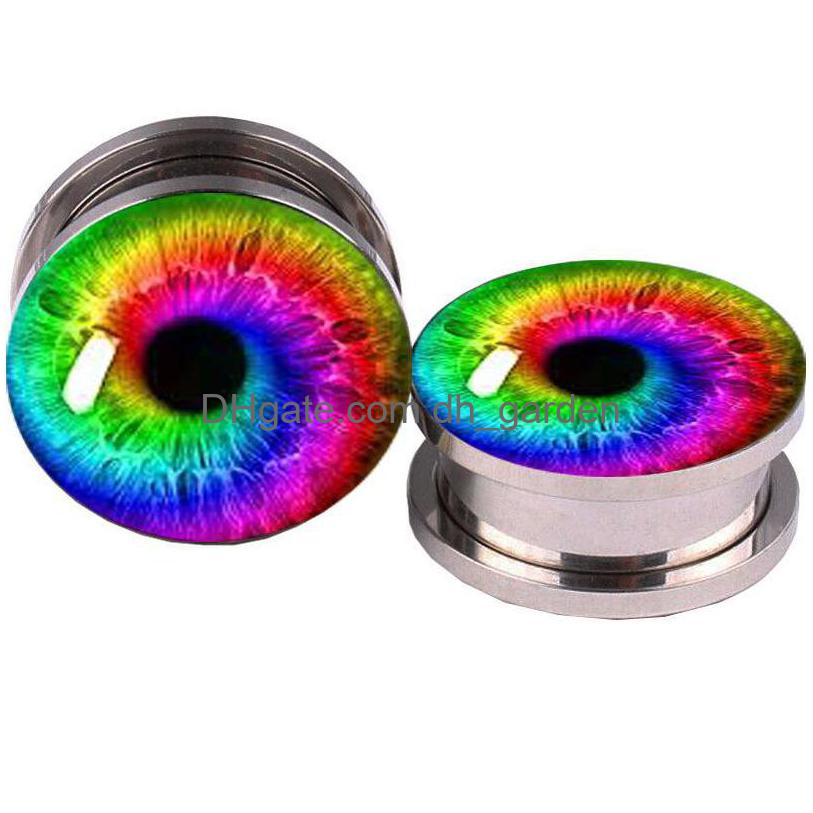 Plugs Tunnels Color Eyes Logo Ear Plug Tunnel 516Mm Piercing Expander Fake Earrings Gauges Body Drop Delivery Jewelry Dhgarden Dhcnq
Plugs Tunnels Color Eyes Logo Ear Plug Tunnel 516Mm Piercing Expander Fake Earrings Gauges Body Drop Delivery Jewelry Dhgarden Dhcnq