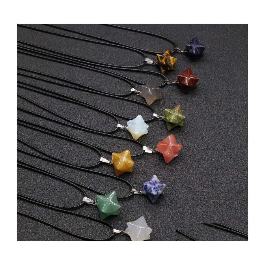 Pendant Necklaces Natural Stone Hexagram Tigers Eye Opal Pink Quartz Crystal Chakra Reiki Healing Pendum Necklace Drop Delivery Jewe Dhyoz
Pendant Necklaces Natural Stone Hexagram Tigers Eye Opal Pink Quartz Crystal Chakra Reiki Healing Pendum Necklace Drop Delivery Jewe Dhyoz
