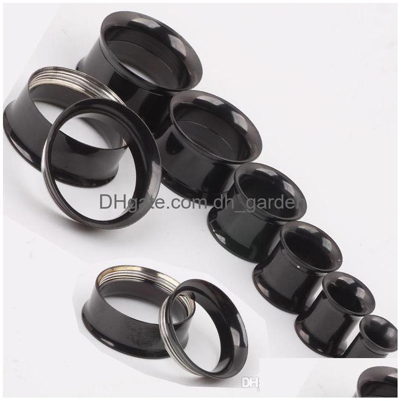 Plugs Tunnels Mix 520Mm 72Pcs Stainless Steel Black Ear Tunnel Body Jewelry Double Flare Flesh Internally Threaded Drop Del Dhgarden Dhhvy
Plugs Tunnels Mix 520Mm 72Pcs Stainless Steel Black Ear Tunnel Body Jewelry Double Flare Flesh Internally Threaded Drop Del Dhgarden Dhhvy
