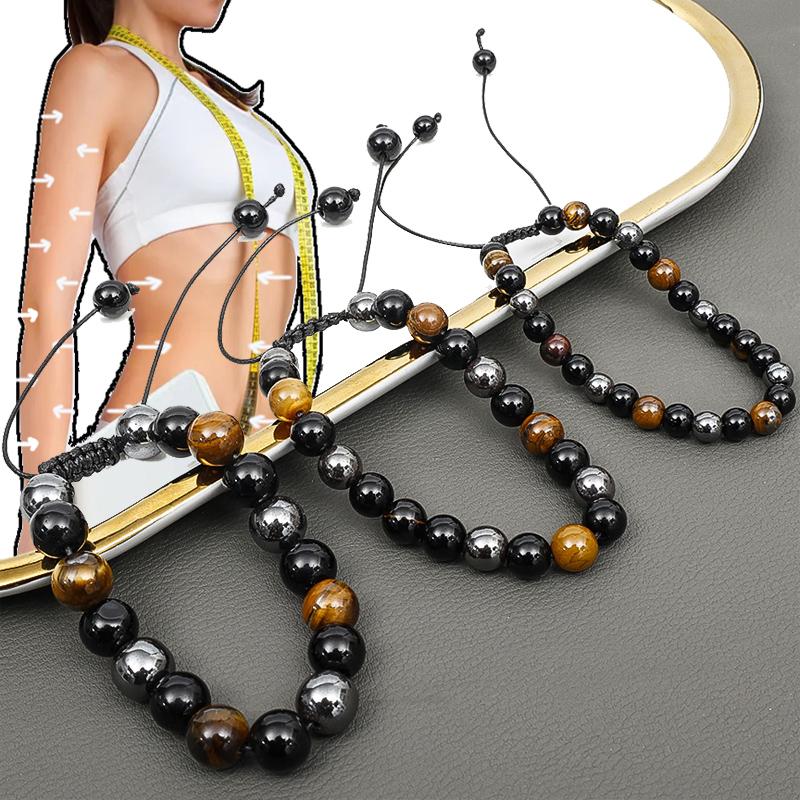 Strand Beaded Strands Natural Hematite Tiger Eye Beads Weight Loss Bracelet Handmade Slimming Women Energy Balance Jewelry
Strand Beaded Strands Natural Hematite Tiger Eye Beads Weight Loss Bracelet Handmade Slimming Women Energy Balance Jewelry