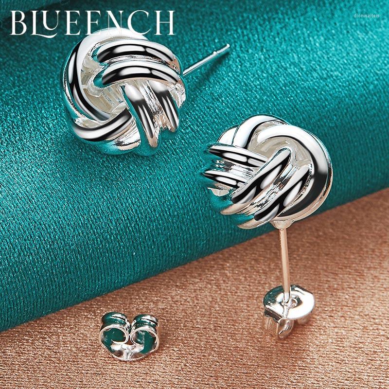 Stud Earrings Blueench 925 Sterling Silver Thread Ball Suitable For Women'S Wedding Party Fashion Personality Jewelry
Stud Earrings Blueench 925 Sterling Silver Thread Ball Suitable For Women'S Wedding Party Fashion Personality Jewelry