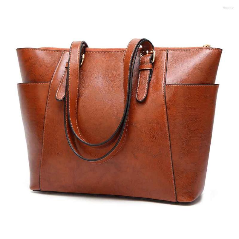 Evening Bags 2023 Women Luxury Designer Bag European And American Style Casual Tote High Quality Oil Wax PU Leather Large Shoulder, Black
Evening Bags 2023 Women Luxury Designer Bag European And American Style Casual Tote High Quality Oil Wax PU Leather Large Shoulder, Black