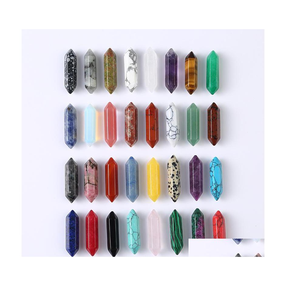Stone 8X32Mm Custom Carved Decoration Hexagon Prism Pillar Statue Natural Quartz Crystal Crafts For Jewelry Making Dhseller2010 Drop Dhhje
Stone 8X32Mm Custom Carved Decoration Hexagon Prism Pillar Statue Natural Quartz Crystal Crafts For Jewelry Making Dhseller2010 Drop Dhhje