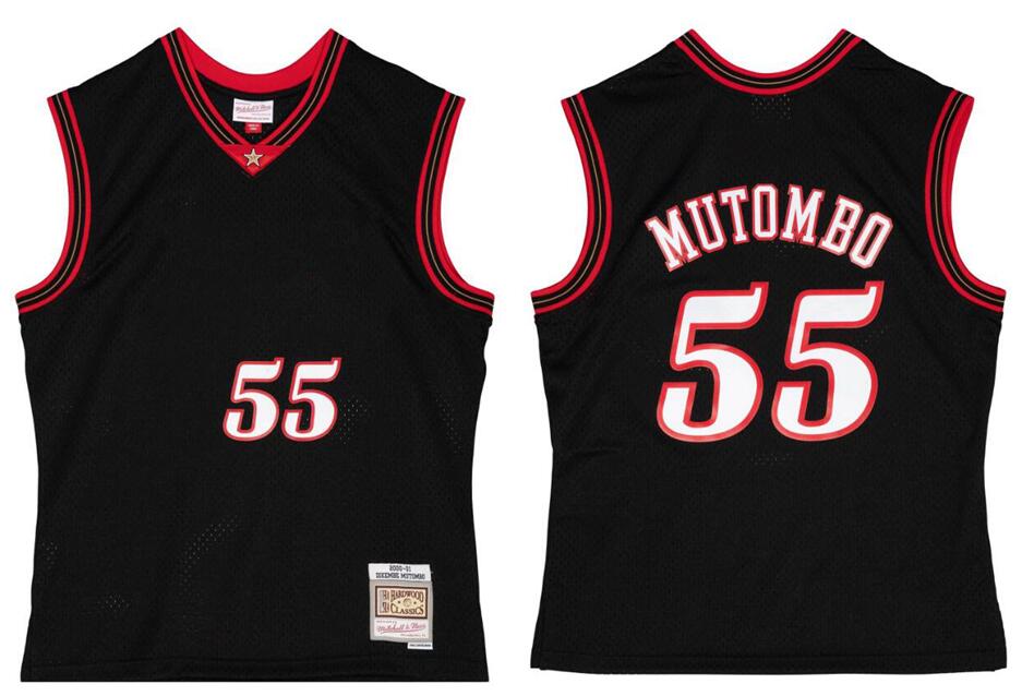 Dikembe Mutombo Stitched basketball Jersey S-6XL Mitchell Ness jersey 2000-01 Mesh Hardwoods Classics retro jerseys Men Women Youth black 55, Stitched jersey
Dikembe Mutombo Stitched basketball Jersey S-6XL Mitchell Ness jersey 2000-01 Mesh Hardwoods Classics retro jerseys Men Women Youth black 55, Stitched jersey